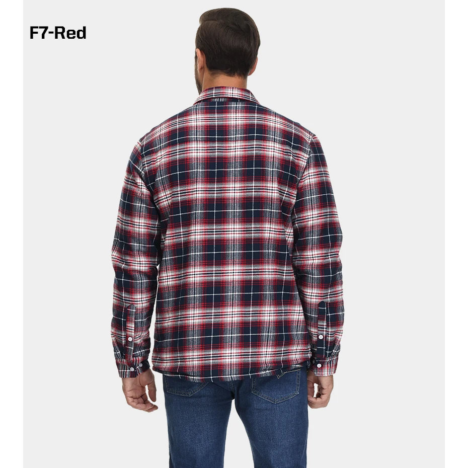 Ridge Fleece Flannel - Red