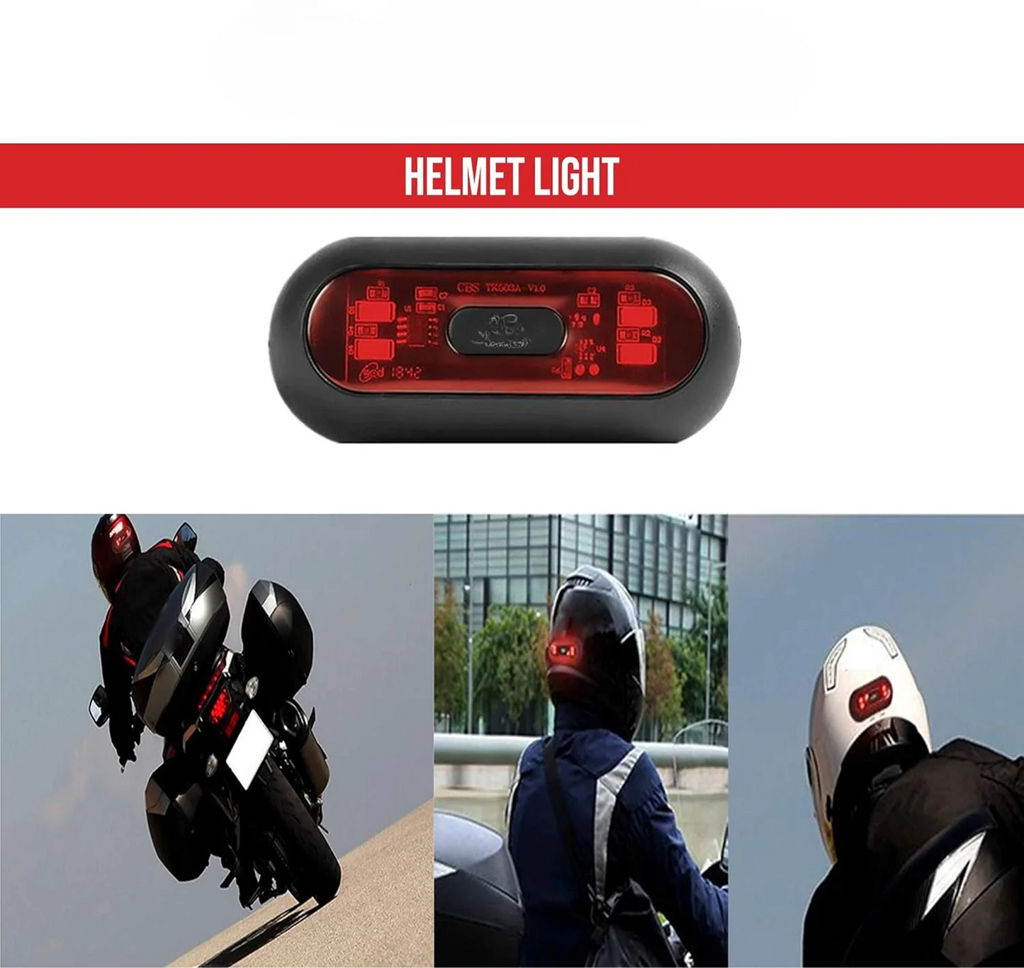 Vortex LED Helmet Light