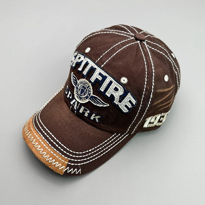 Spitfire Embroidery Vintage Baseball Cap