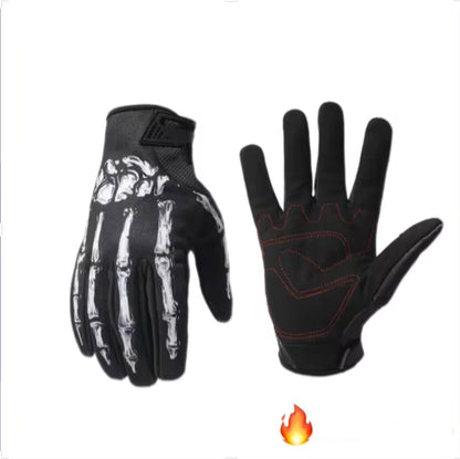 Rose Skeleton Warm Gloves