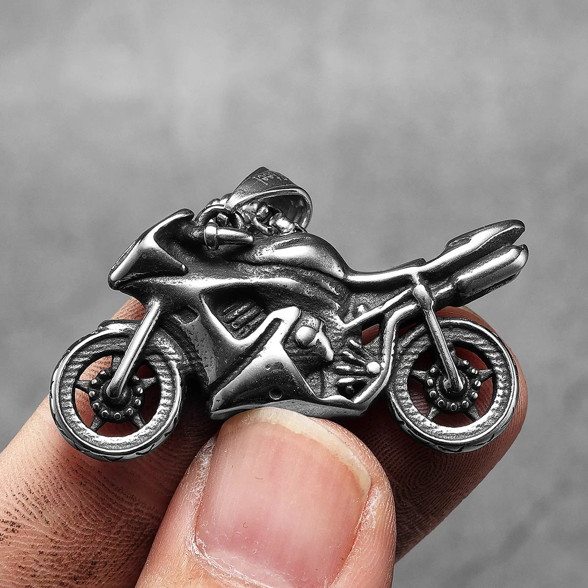 Racing Motorcycle Necklace