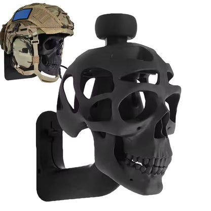 3D Skull Helmet Holder