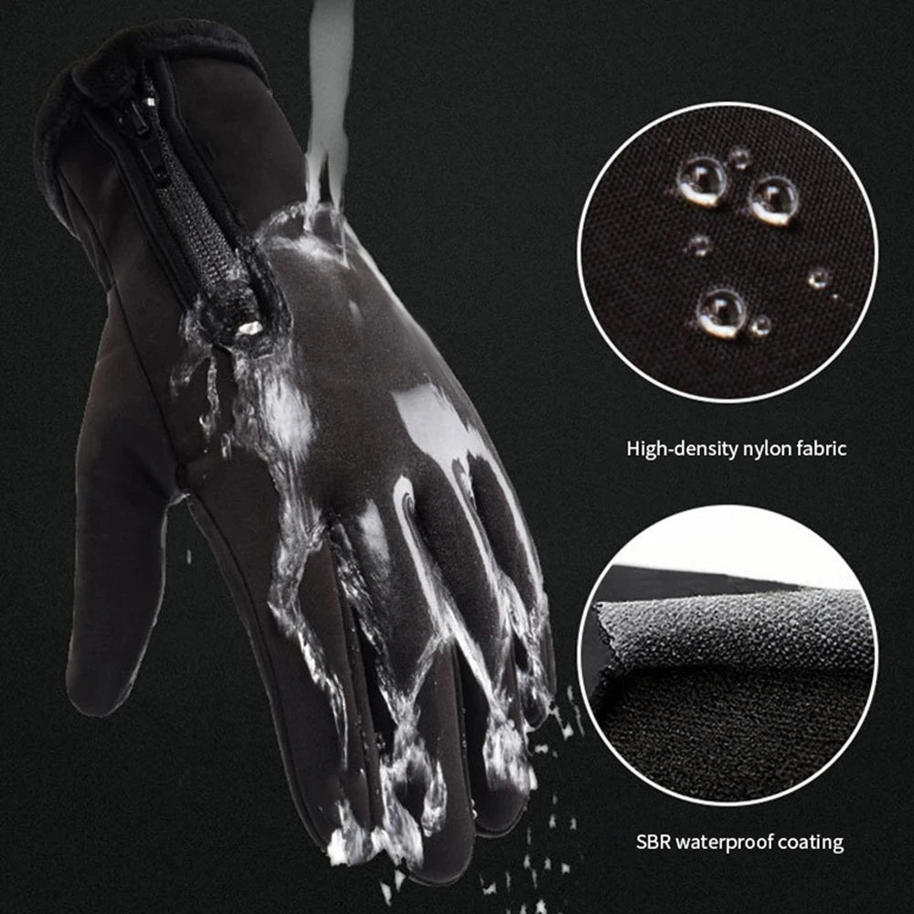 Thermal Fleece Lined Winter Gloves