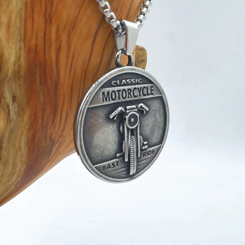 Live to Ride Ride to Live Necklace
