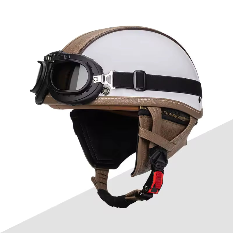 Stetson Helmet - White Brown