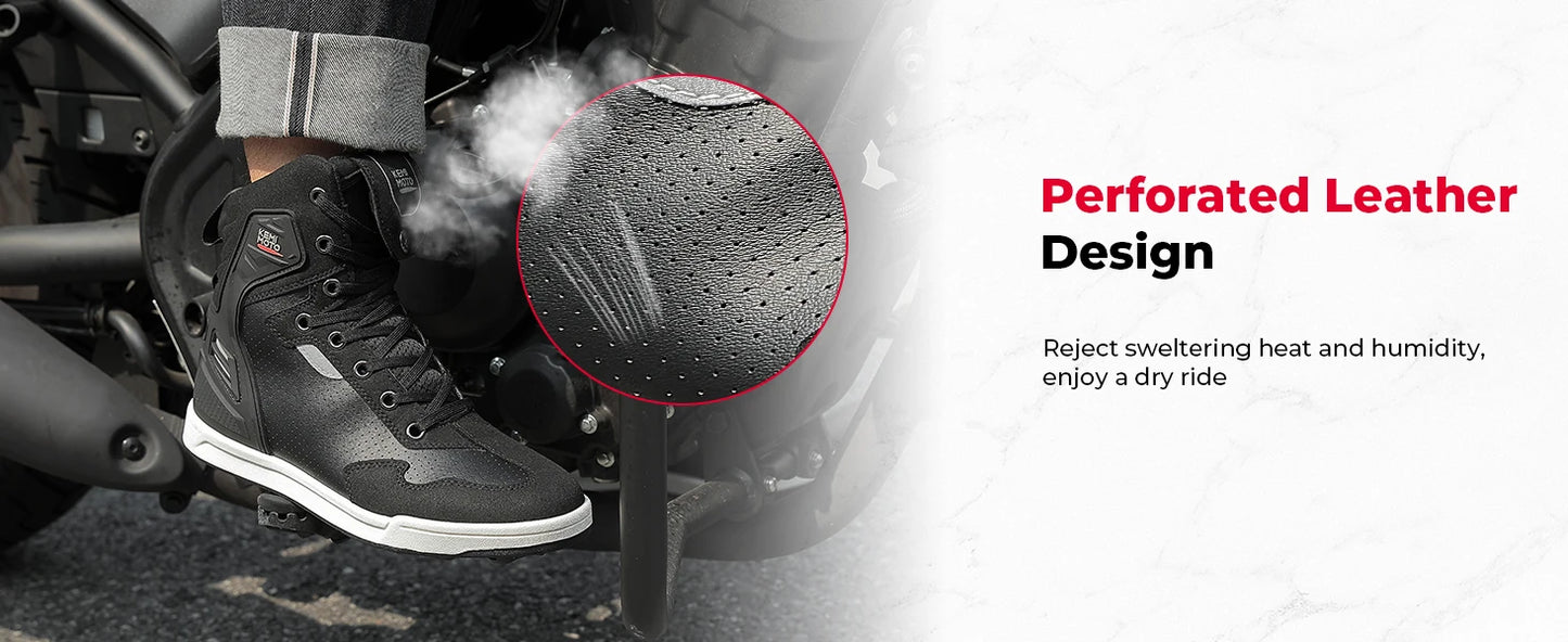 Lancol Motorcycle Shoes - ABG x KemiMoto