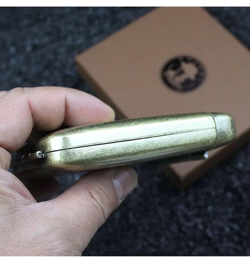 Retro Metal Cigarette Case Box