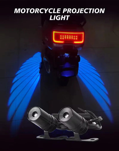 Motorcycle Angel Wings LED Light