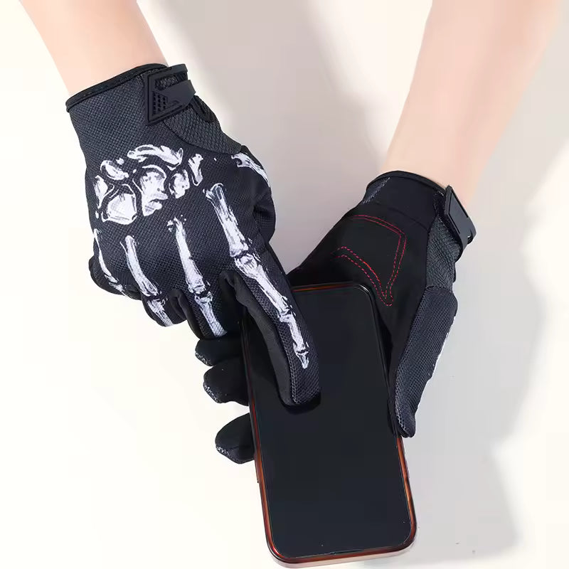 Rose Skeleton Warm Gloves