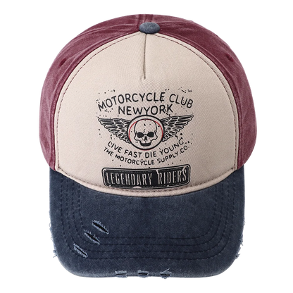Motorcycle Club Baseballl Cap