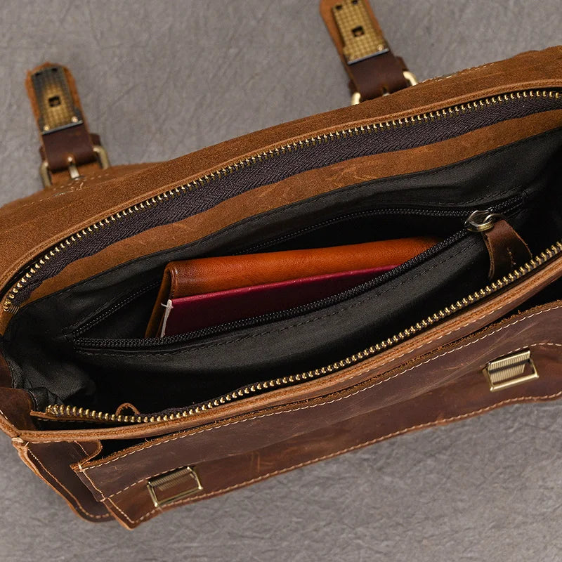 Gary Leather Shoulder Bag