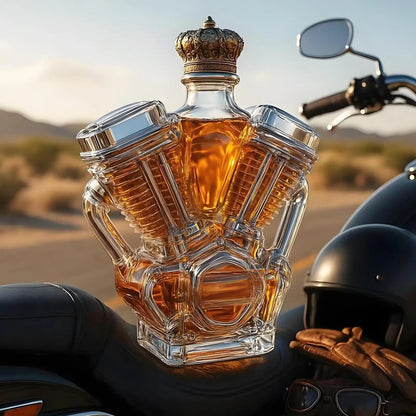 IronPulse Whiskey Bottle