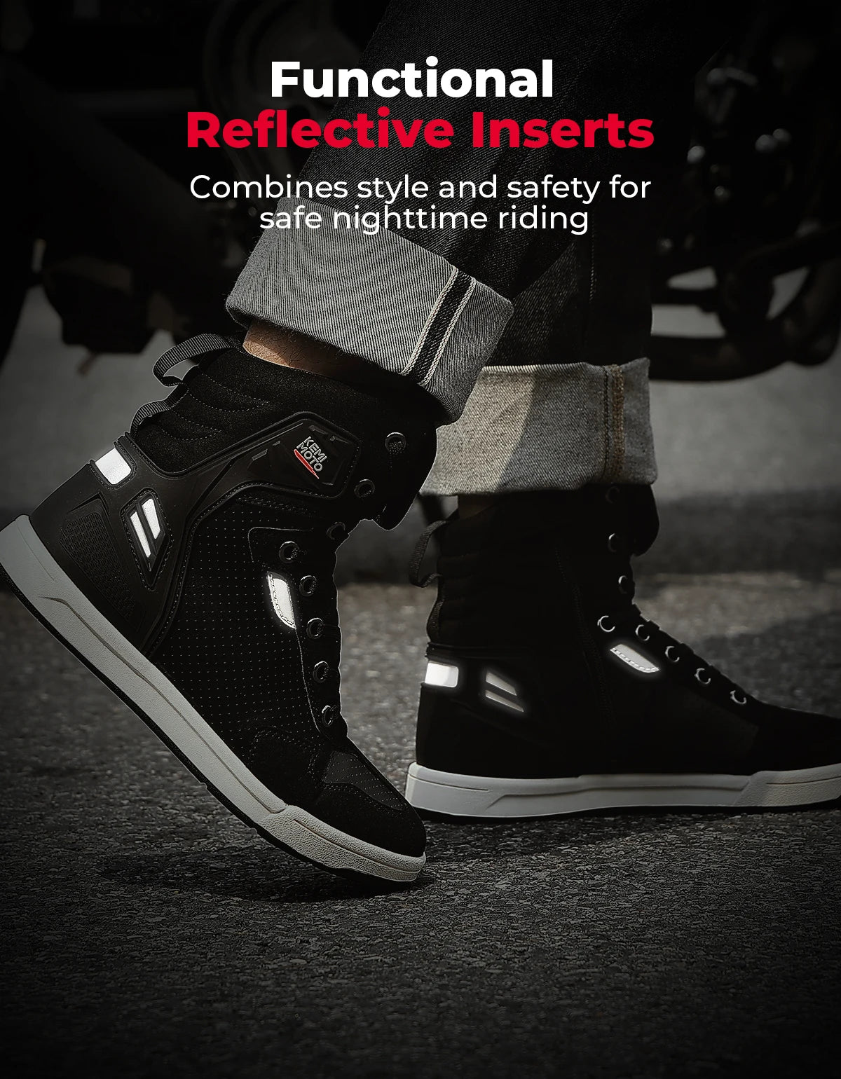 Lancol Motorcycle Shoes - ABG x KemiMoto