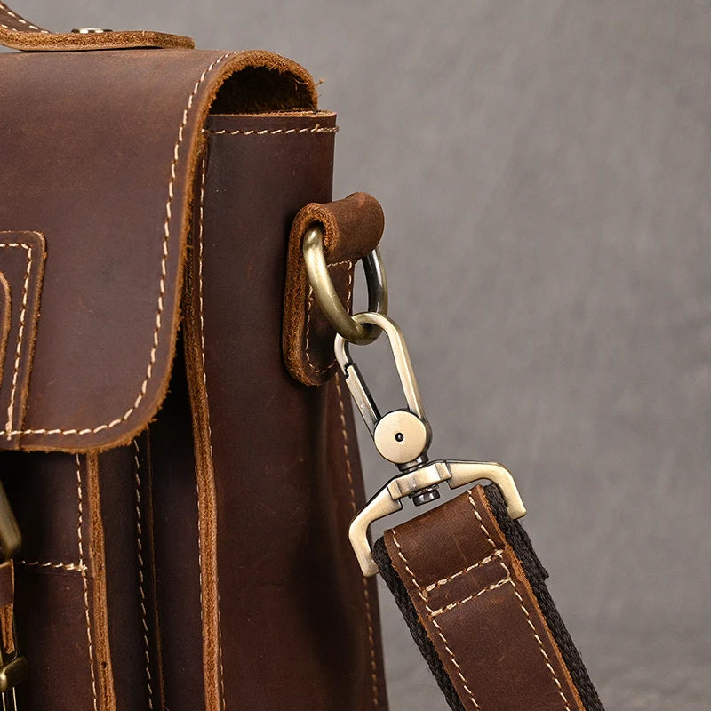 Gary Leather Shoulder Bag