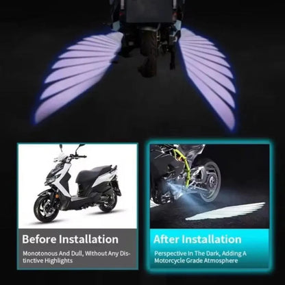 Motorcycle Angel Wings LED Light