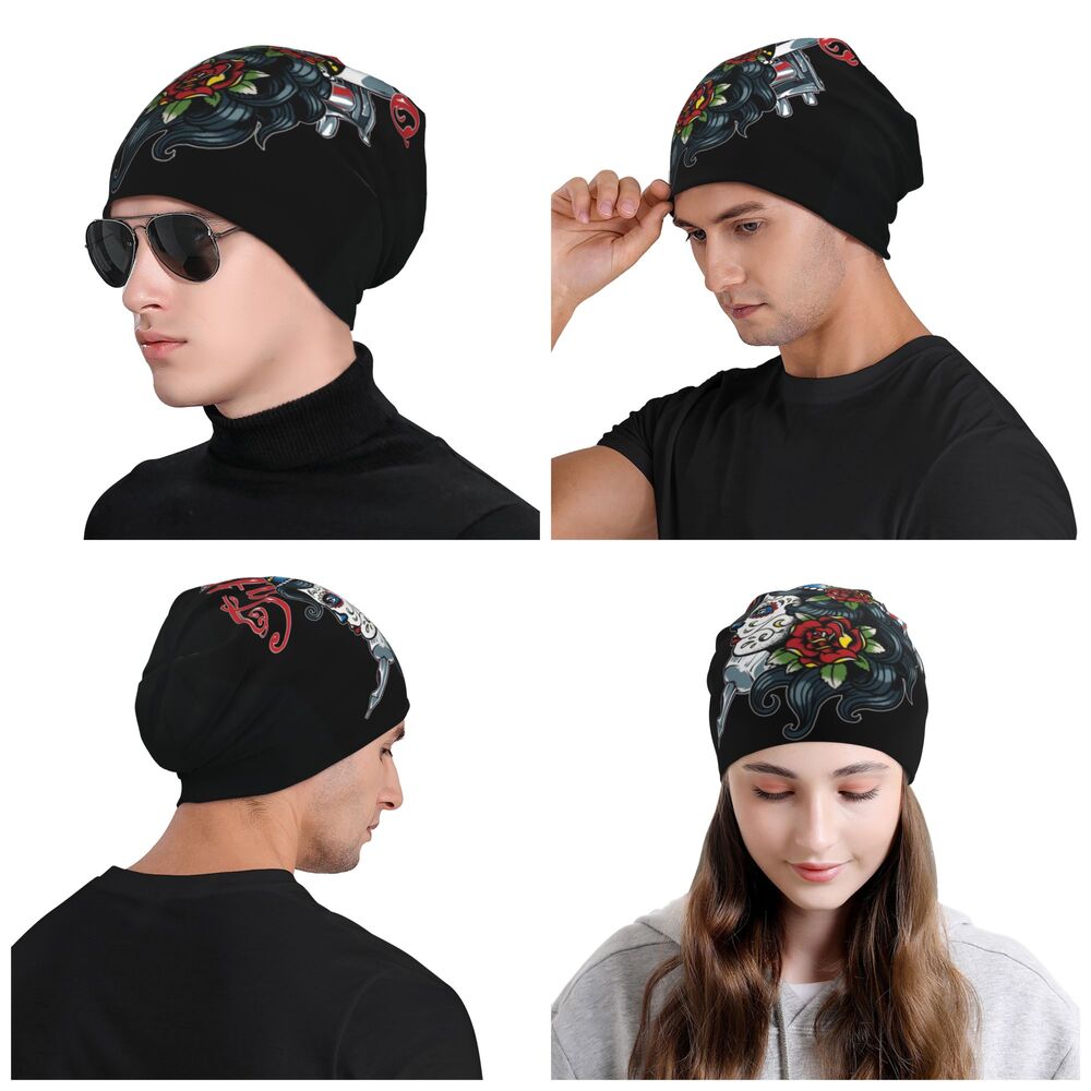 Tattoo Skull Beanie
