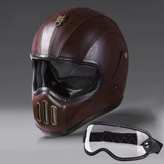 Fenris Helmet - Dark Brown