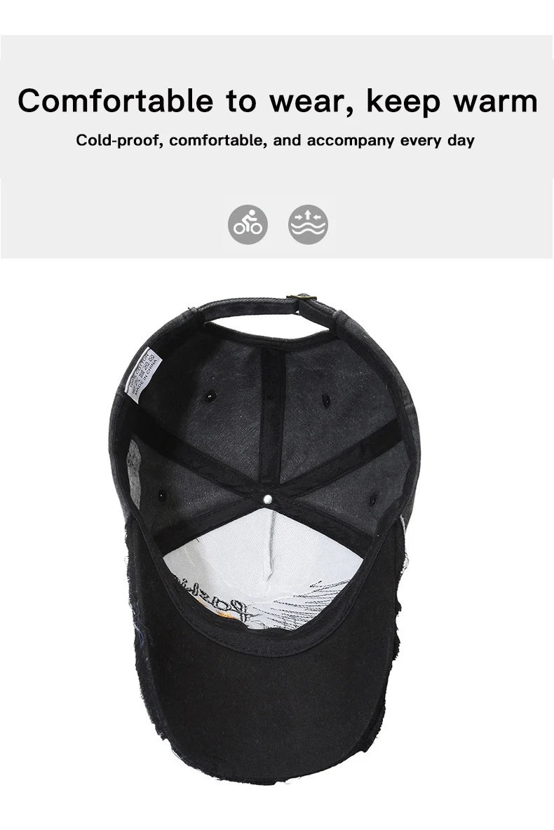 Motocycle Retro Baseball Cap