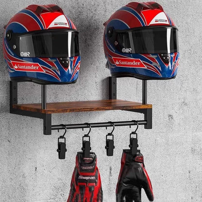 Motorcycle Helmet Multi-Function Bracket