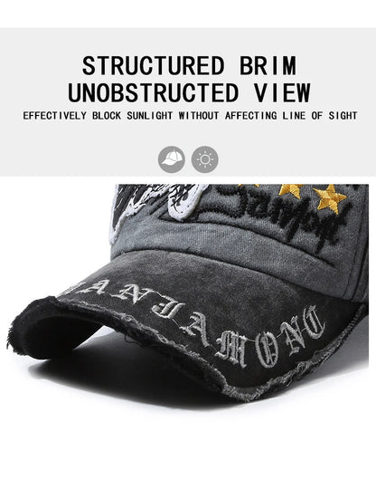 Motocycle Retro Baseball Cap