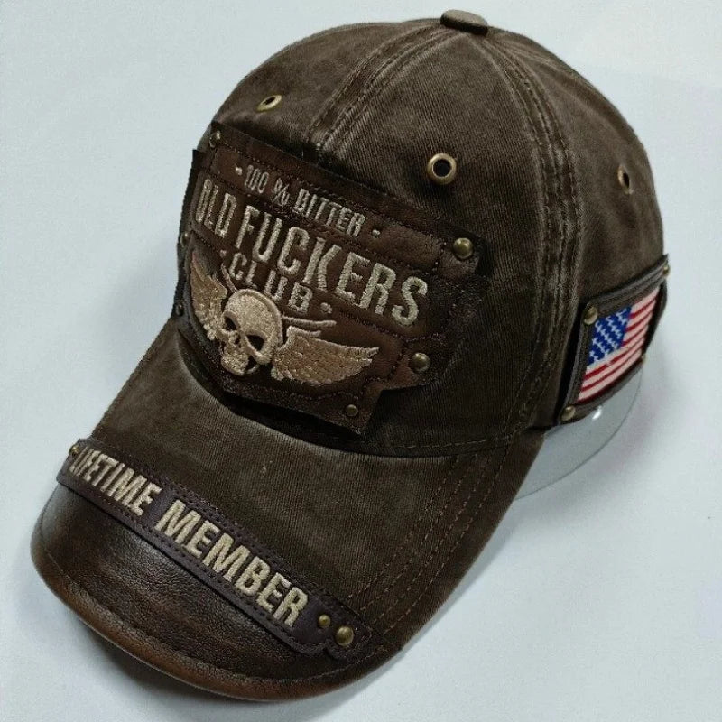 Old F*uckers Club Embroidered Baseball Cap