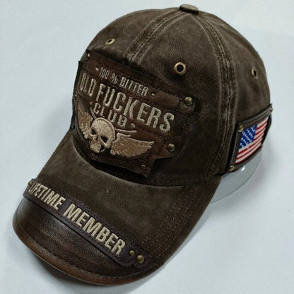 Old F*uckers Club Embroidered Baseball Cap
