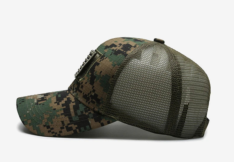 American Mesh Embroidery Baseball Cap
