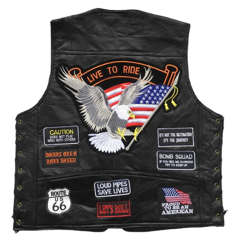 Ethan Leather Vest