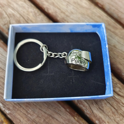 Customized Motorcycle Helmet Keychain