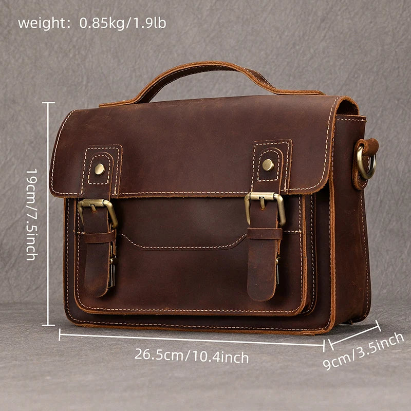 Gary Leather Shoulder Bag