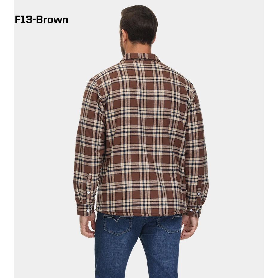 Ridge Fleece Flannel - Brown