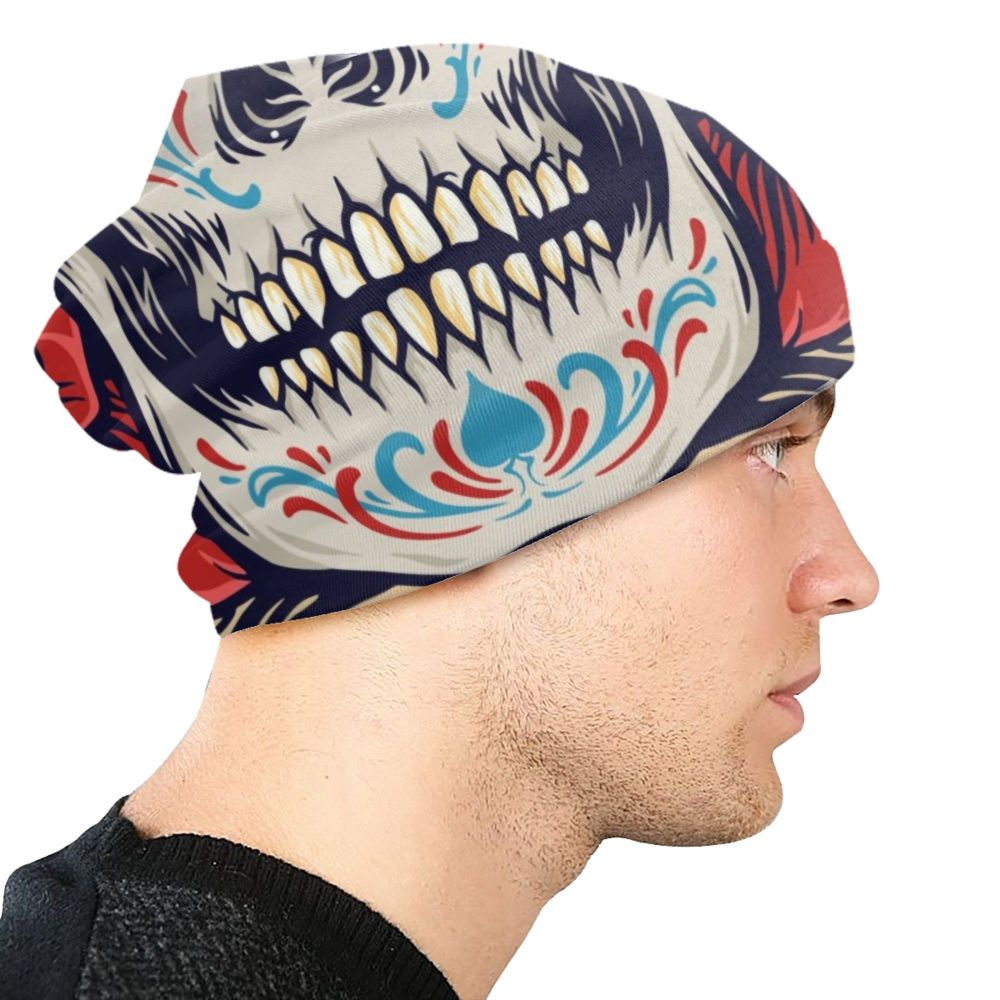 Skull Beanie VA03