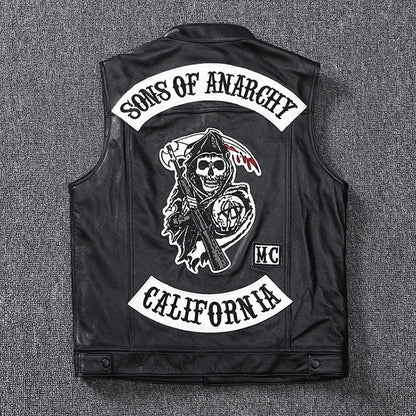 Son of Anarchy MC California Leather Vest