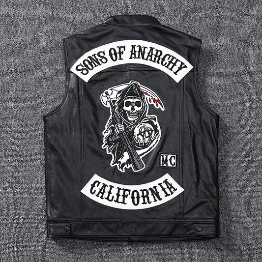 Son of Anarchy MC California Leather Vest