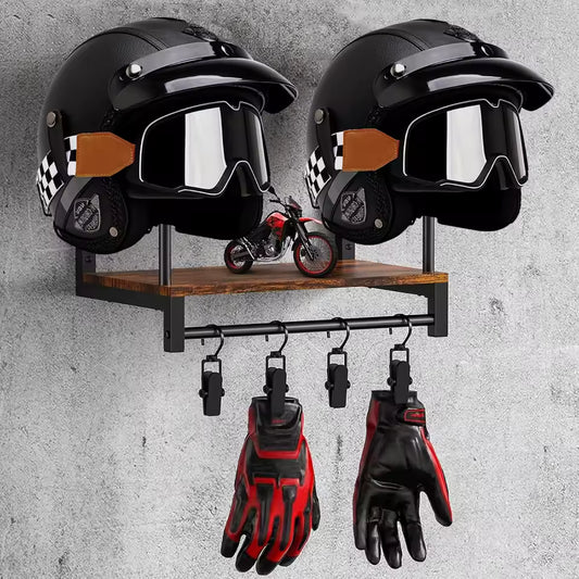 Motorcycle Helmet Multi-Function Bracket