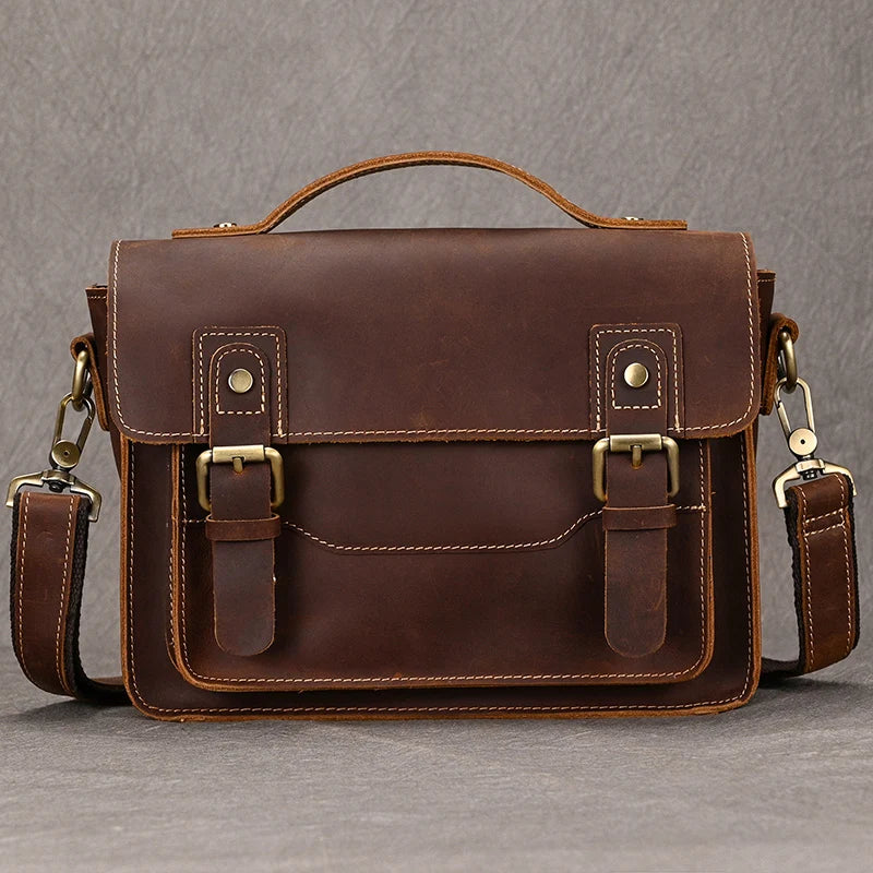 Gary Leather Shoulder Bag