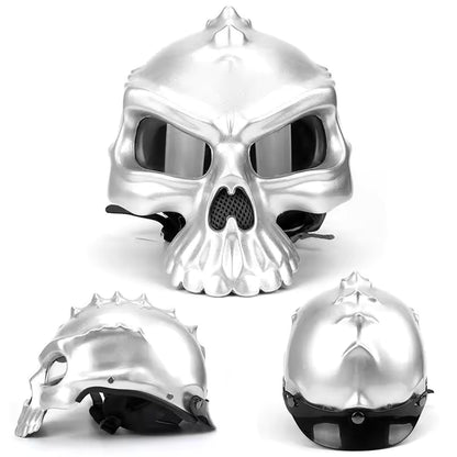 Asphalt King Helmet - Silver