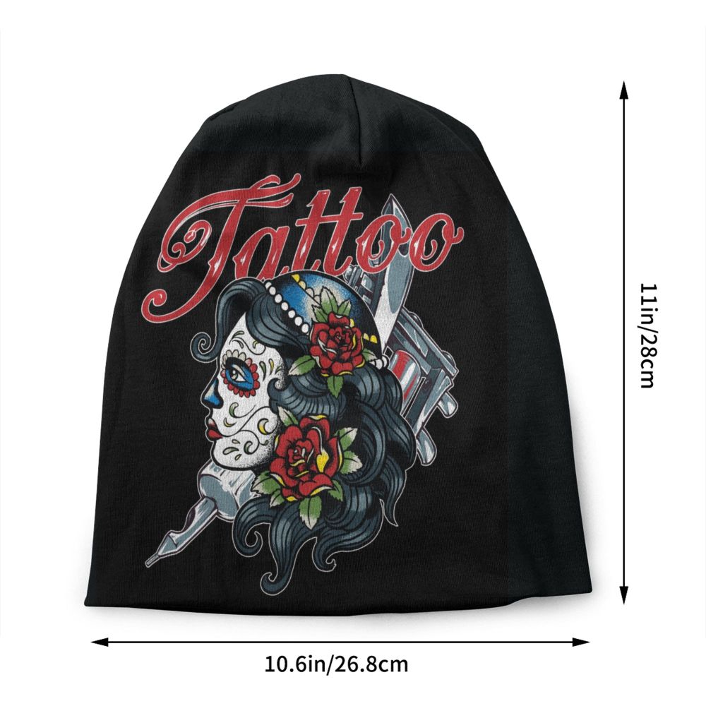 Tattoo Skull Beanie