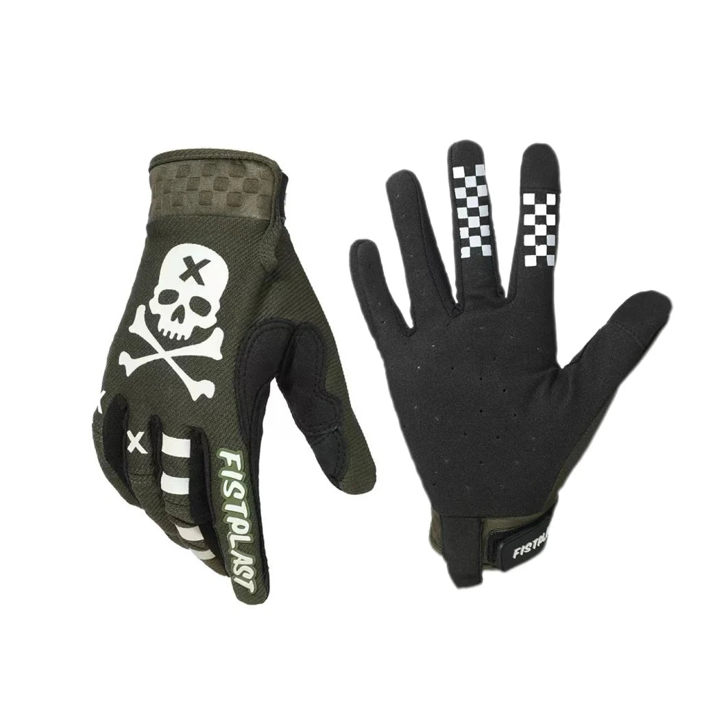 Skull Motorcycle Gloves 2