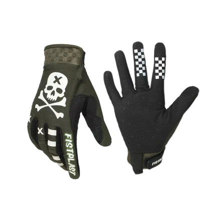 Skull Motorcycle Gloves 2