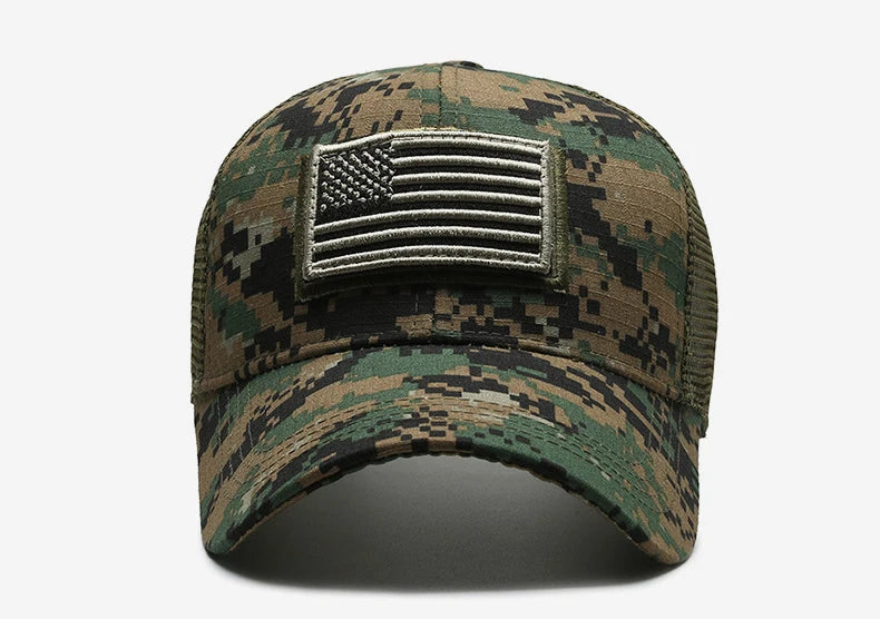 American Mesh Embroidery Baseball Cap