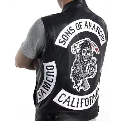Son of Anarchy California Leather Vest