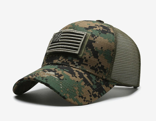 American Mesh Embroidery Baseball Cap
