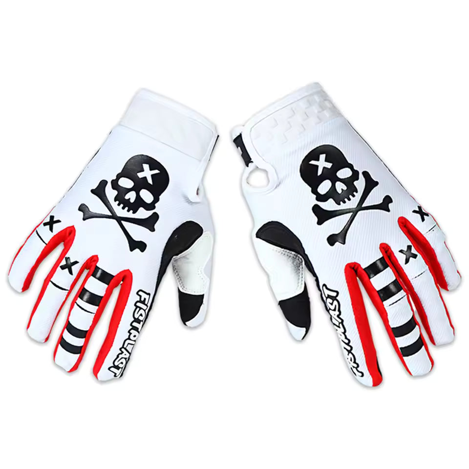Skull Motorcycle Gloves