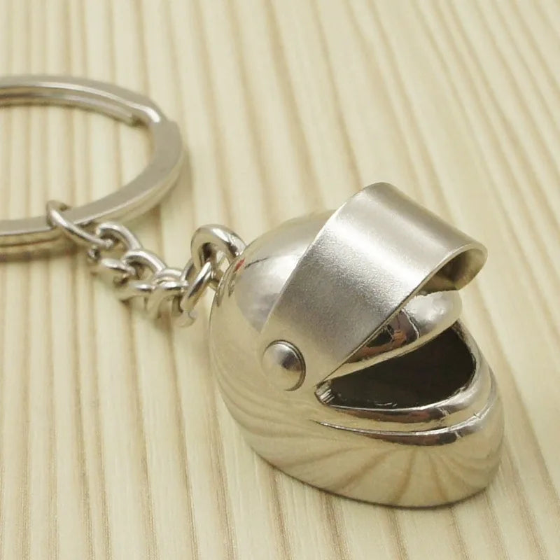 Customized Motorcycle Helmet Keychain