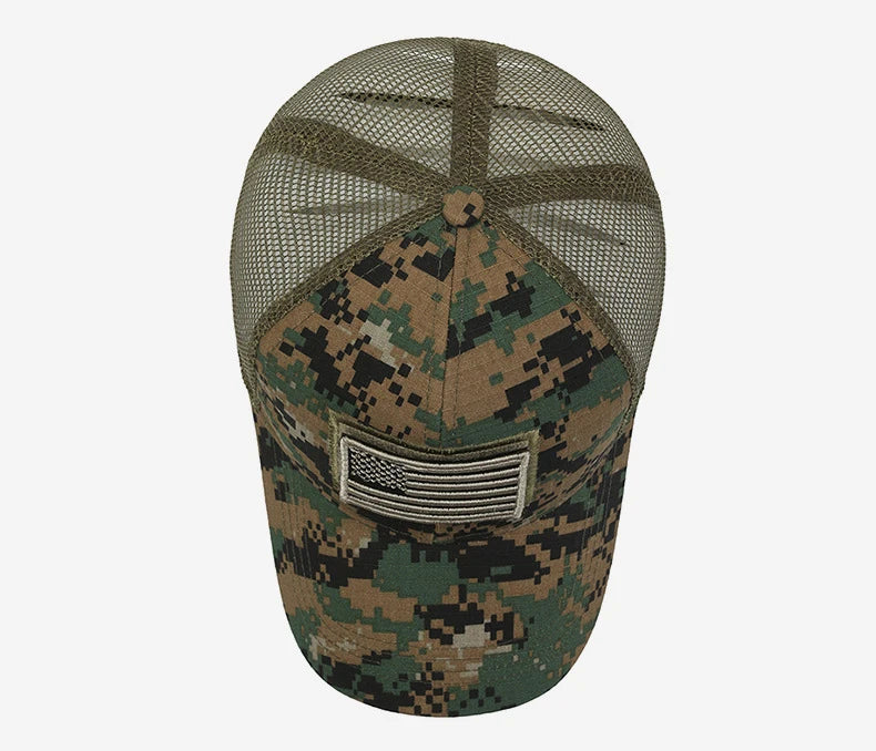 American Mesh Embroidery Baseball Cap