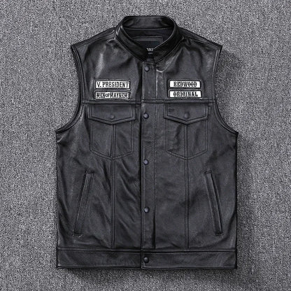 Son of Anarchy MC California Leather Vest