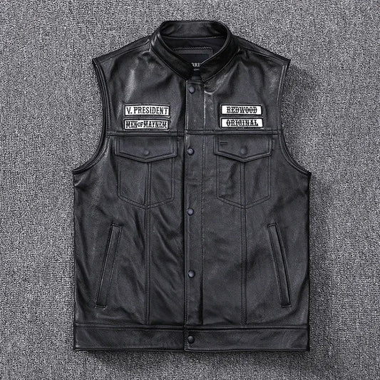 Son of Anarchy MC California Leather Vest