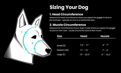Anti UV Dog Goggles