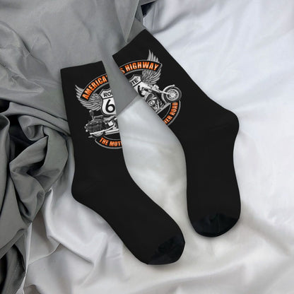 Highway Route 66 Socks